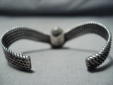 Exquisite Vintage Native American Navajo Turquoise Sterling Silver Bracelet-Nativo Arts