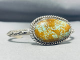 Tremendous Native American Navajo Royston Turquoise Sterling Silver Bracelet Signed-Nativo Arts