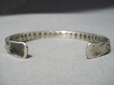 Exquisite Vintage Zuni Sterling Silver Bracelet Native American-Nativo Arts
