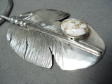 Expressive Navajo Sterling Silver Necklace Native American-Nativo Arts
