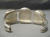 Opulent Vintage Native American Navajo Bisbee Turquoise Sterling Silver Bracelet Old-Nativo Arts