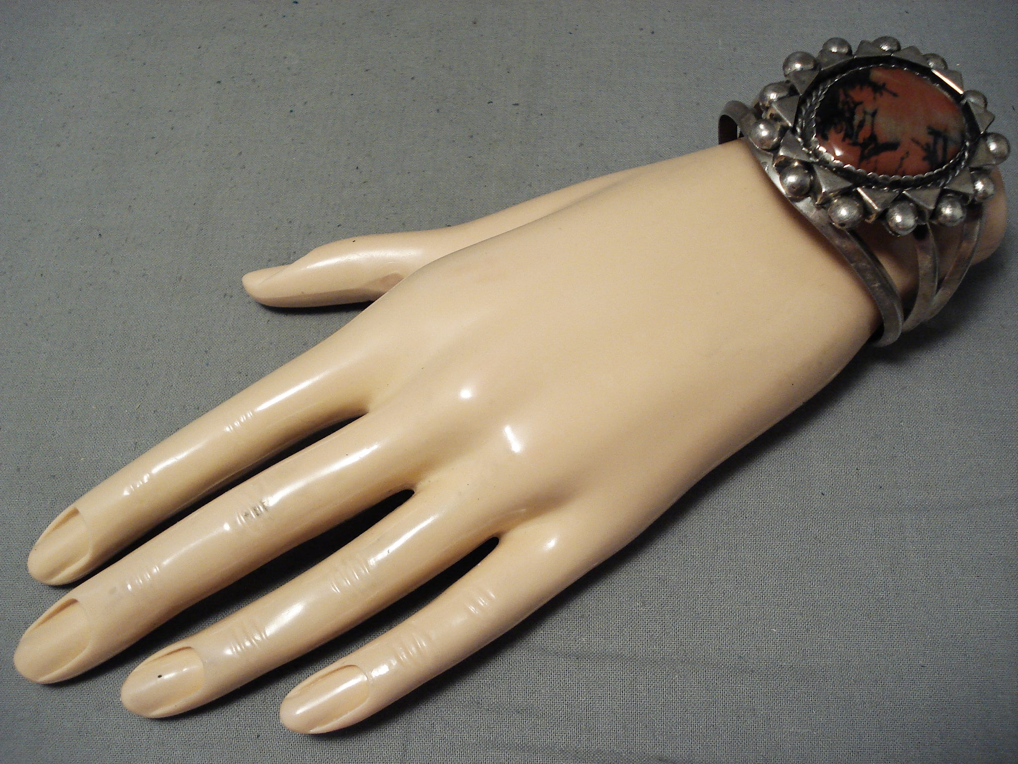 Rare Holbrook Az Signed Vintage Native American Navajo Petrified