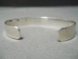 Incredible Vintage Native American Zuni Blue Gem Turquoise Sterling Silver Bracelet-Nativo Arts