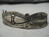 Early 1910's/20's Vintage Native American Navajo Ingot Coin Bracelet Old Cuff-Nativo Arts