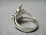 Important Horny Toad Artist Vintage Navajo Sterling Silver Native American Ring-Nativo Arts