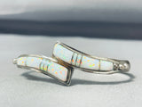 Dynamic Native American Zuni Synthetic Opal Sterling Silver Bracelet-Nativo Arts