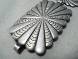 Impressive Vintage Navajo Sterling Silver Concho Belt Native American Old-Nativo Arts