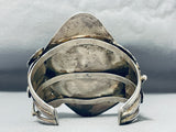 One Of The Best Ever Vintage Native American Navajo Royston Turquoise Sterling Silver Bracelet-Nativo Arts