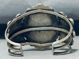 One Of The Best Ever Vintage Native American Navajo Turquoise Sterling Silver Bracelet-Nativo Arts