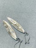Important Bradley Gashwazra Vintage Native American Hopi Sterling Silver Earrings-Nativo Arts