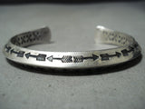 Sunny Reeves Vintage Navajo Sterling Silver Bracelet Native American Old-Nativo Arts