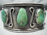 One Of The Best Vintage Native American Navajo Royston Turquoise Sterling Silver Bracelet-Nativo Arts