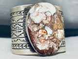 165 Gram Rand Endito Native American Navajo Agate Sterling Silver Bracelet Cuff-Nativo Arts