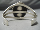 Stunning Vintage Native American Navajo Royston Turquoise Sterling Silver Bracelet Old-Nativo Arts