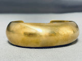 Authentic Vintage Native American Navajo Orville Tsinnie Cuff Bracelet-Nativo Arts