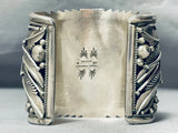 Best Tommy Francisco Vintage Native American Navajo Turquoise Sterling Silver Bracelet-Nativo Arts