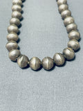 Incredible Vintage Native American Navajo Sterling Silver Necklace-Nativo Arts