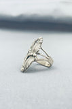 Striking Vintage Native American Navajo Sterling Silver Ring-Nativo Arts