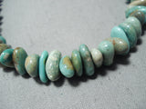 Tremendous Santo Domingo Royston Turquoise Necklace Native American-Nativo Arts