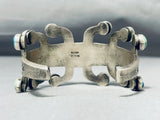 Rob Chee Native American Navajo Turquoise Sterling Silver Bracelet-Nativo Arts