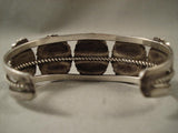 Fab Vintage Navajo Turquoise Satellite Native American Jewelry Silver Bracelet-Nativo Arts