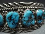 Fabulous Vintage Native American Jewelry Navajo Richard Begay Sterling Silver Bracelet-Nativo Arts