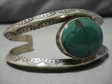 Fabulous Vintage Navajo Sterling Silver Native American Bracelet Old-Nativo Arts