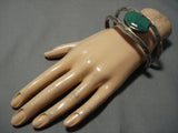 Fabulous Vintage Navajo Sterling Silver Native American Bracelet Old-Nativo Arts