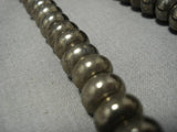 Fabulous Vintage Navajo Sterling Silver Native American Necklace Old-Nativo Arts