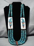 Fabulous Vintage Santo Domingo Sterling Silver Native American Necklace Old-Nativo Arts