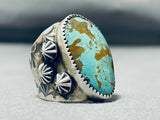 Fabulous San Felipe 8 Turquoise Sterling Silver Ring-Nativo Arts