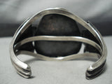 Dynamite Vintage Native American Navajo Old Morenci Turquoise Sterling Silver Bracelet-Nativo Arts