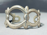 Window Rock Outstanding Vintage Native American Navajo Sterling Silver Bracelet-Nativo Arts