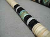 Native American Stunning Vintage Santo Domingo Choker Royston Turquoise Sterling Silver Necklace-Nativo Arts