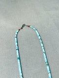 Fascinating Vintage Native American Navajo Turquoise Sterling Silver Butterfly Necklace-Nativo Arts