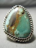 Impressive Vintage Native American Navajo Royston Turquoise Sterling Silver Old-Nativo Arts