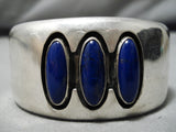 Striking Vintage Navajo Dan Jackson Sterling Silver Native American Bracelet-Nativo Arts
