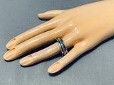 Spectacular Vintage Native American Navajo 14k Gold Sterling Silver Ring-Nativo Arts