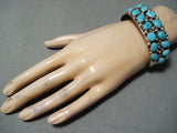 Kathleen Navajo Turquoise Sterling Silver Bracelet Native American-Nativo Arts