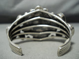 One Of The Best Ever Vintage Native American Navajo Royston Turquoise Sterling Silver Bracelet-Nativo Arts