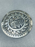 Rand Begay Native American Navajo Sterling Silver Pin/ Pendant Signed-Nativo Arts