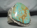 Best Vintage Native American Navajo Ben Begaye (d.) Turquoise Sterling Silver Bracelet-Nativo Arts