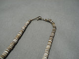 Marvelous Vintage Santo Domingo Native American Graduated Heishi Necklace-Nativo Arts