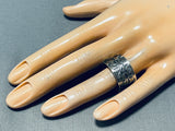 Jake Francosa Vintage San Felipe Sterling Silver Ring-Nativo Arts