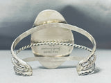Tremendous San Felipe Signed Royston Turquoise Sterling Silver Huge Bracelet-Nativo Arts