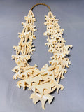 Native American Best Vintage Authentic Santo Domingo Hand Carved Horse Fetish Necklace-Nativo Arts