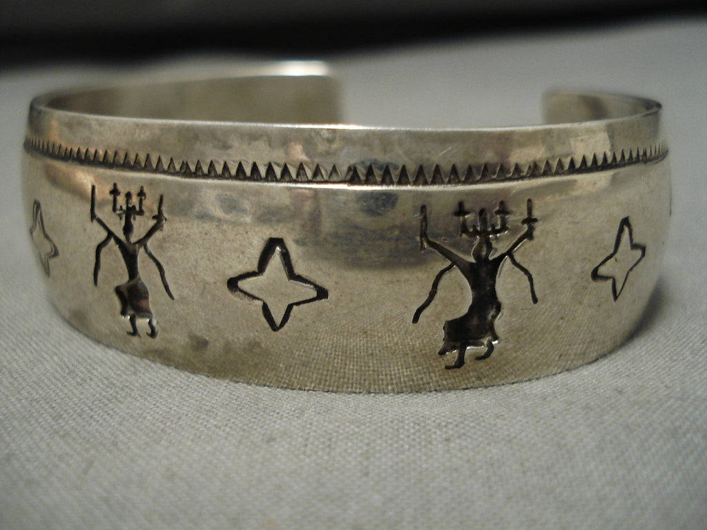 Important Vintage Hopi Art Batala Native American Sterling Silver Brac –  Nativo Arts