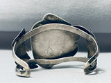 Museum Quality Vintage Native American Navajo Royston Turquoise Sterling Silver Bracelet-Nativo Arts