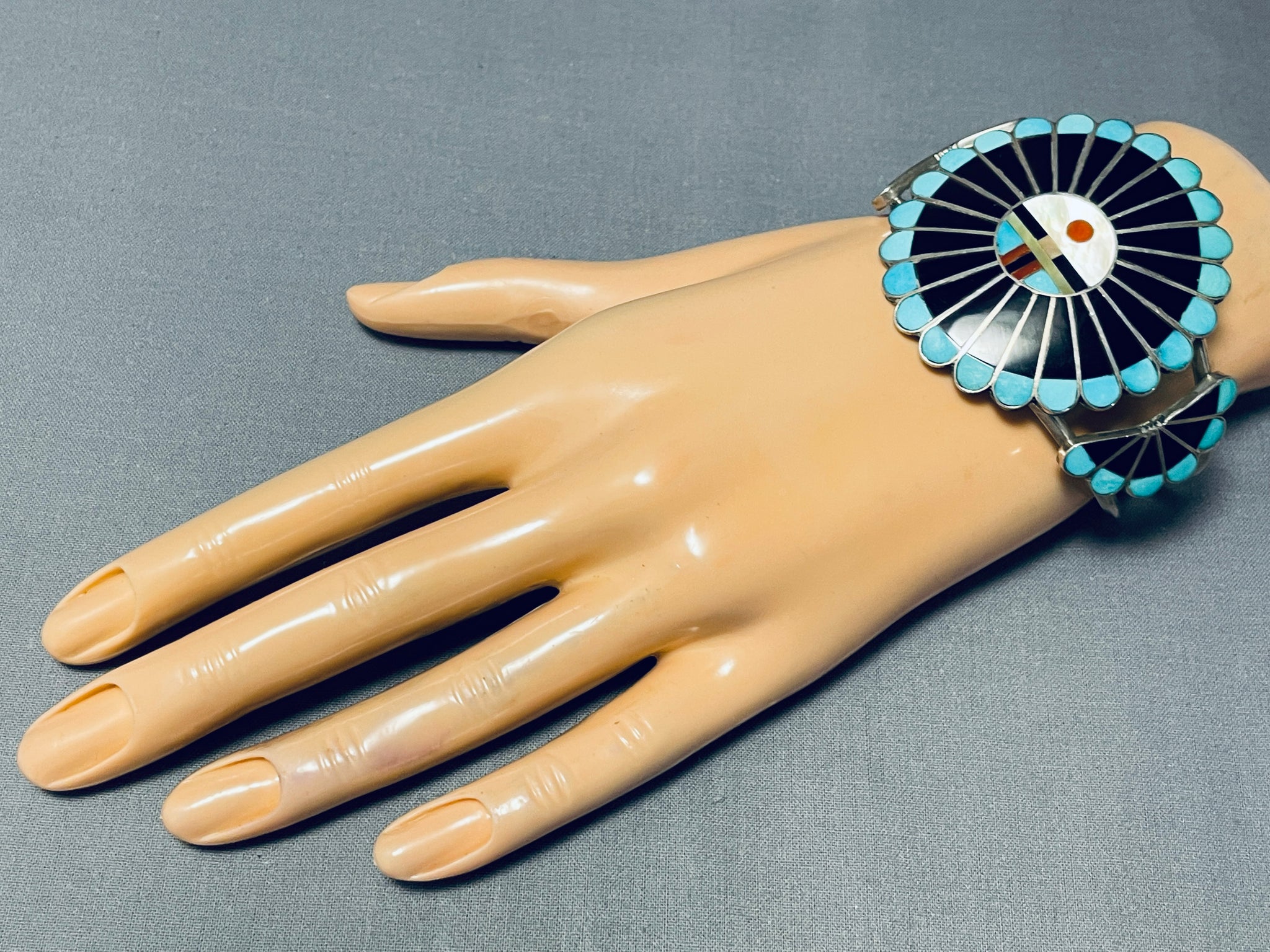 Adrian Elizabeth Wallace Vintage Native American Zuni Turquoise