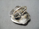 Wonderful Vintage Native American Navajo Royston Turquoise Sterling Silver Ring-Nativo Arts